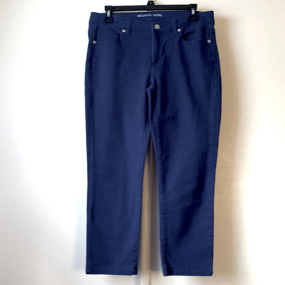 Michael Kors Cropped Skinny Jeans Size 4 - Picture 2 of 11
